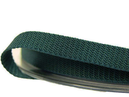 Taśma 6mm elastyczna ryps morska zieleń