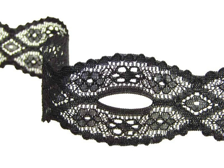 Wstawka 3,8cm stabilna czarna