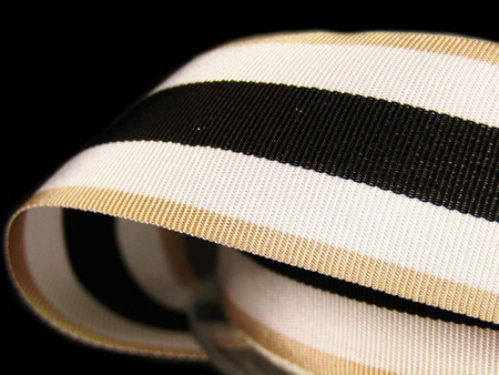 Taśma 25mm ryps LAMPAS beżowa