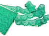 Koronka 4cm bawełniana zielony szmaragd