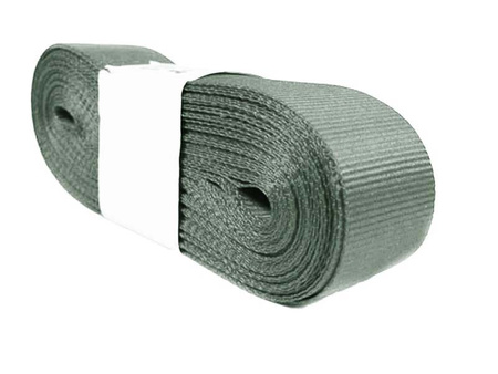 Taśma 27mm ryps poliestrowa grafit