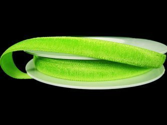Aksamitka 9mm neon zielona