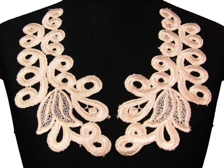 Dekolt gipiurowy natural